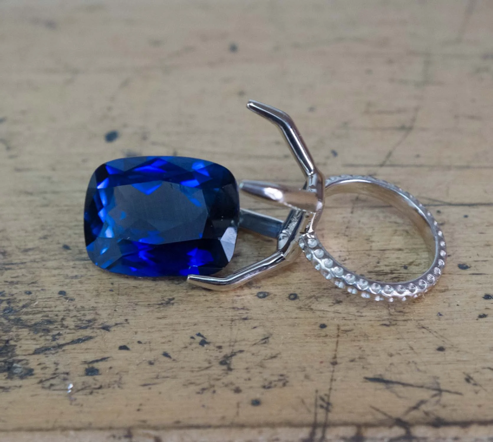 The goal of a concierge jeweler is to both find the perfect stone for the client and build a piece exactly to their taste and style requirements.