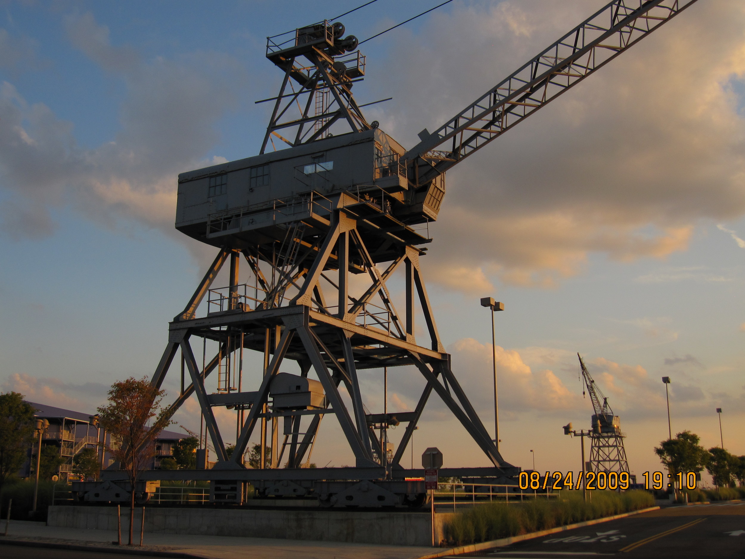 IKEA preserved the Todd Shipyard gantry cranes