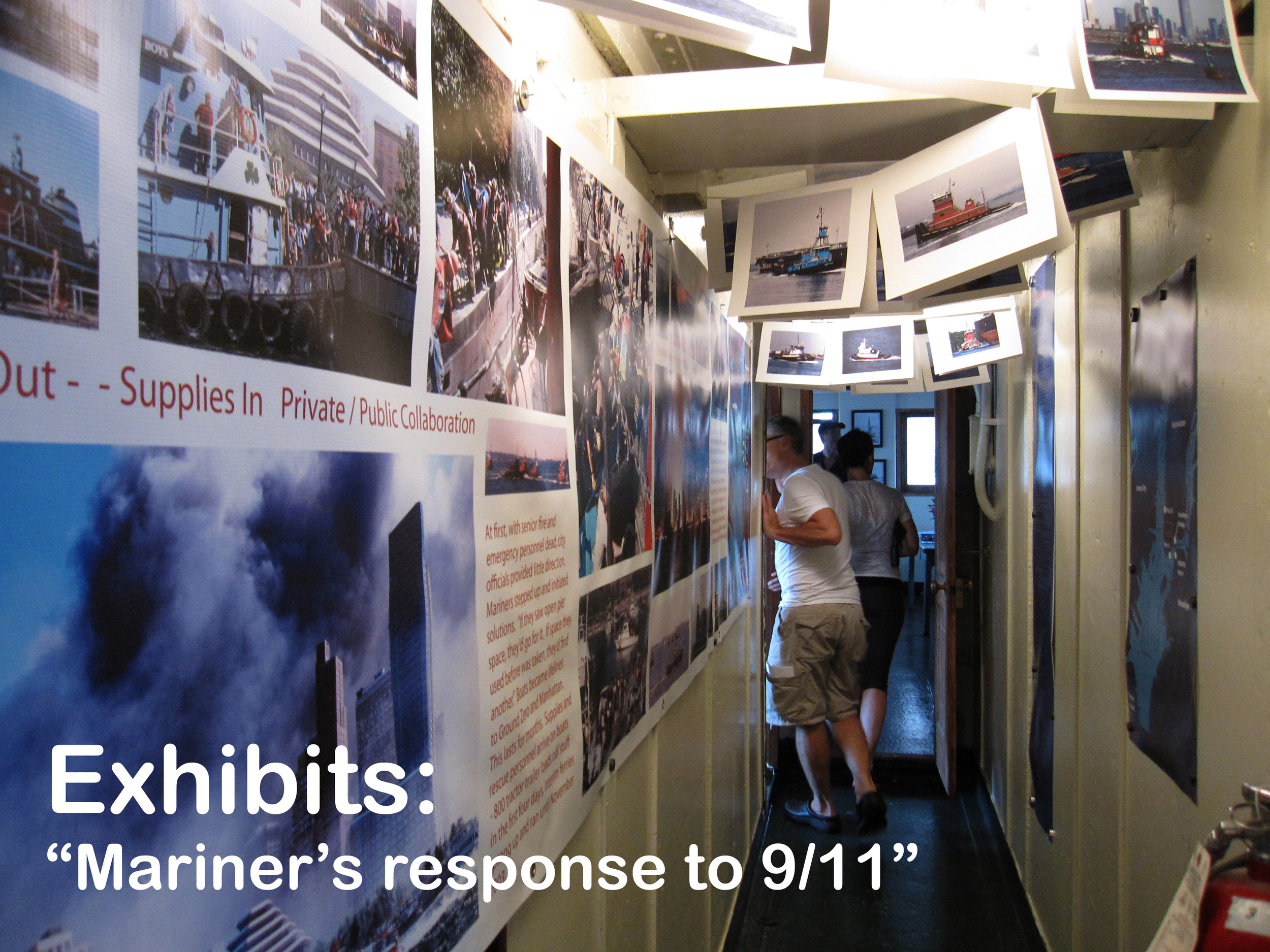 9-11 exhibit Evacuation hallw-caption.jpg