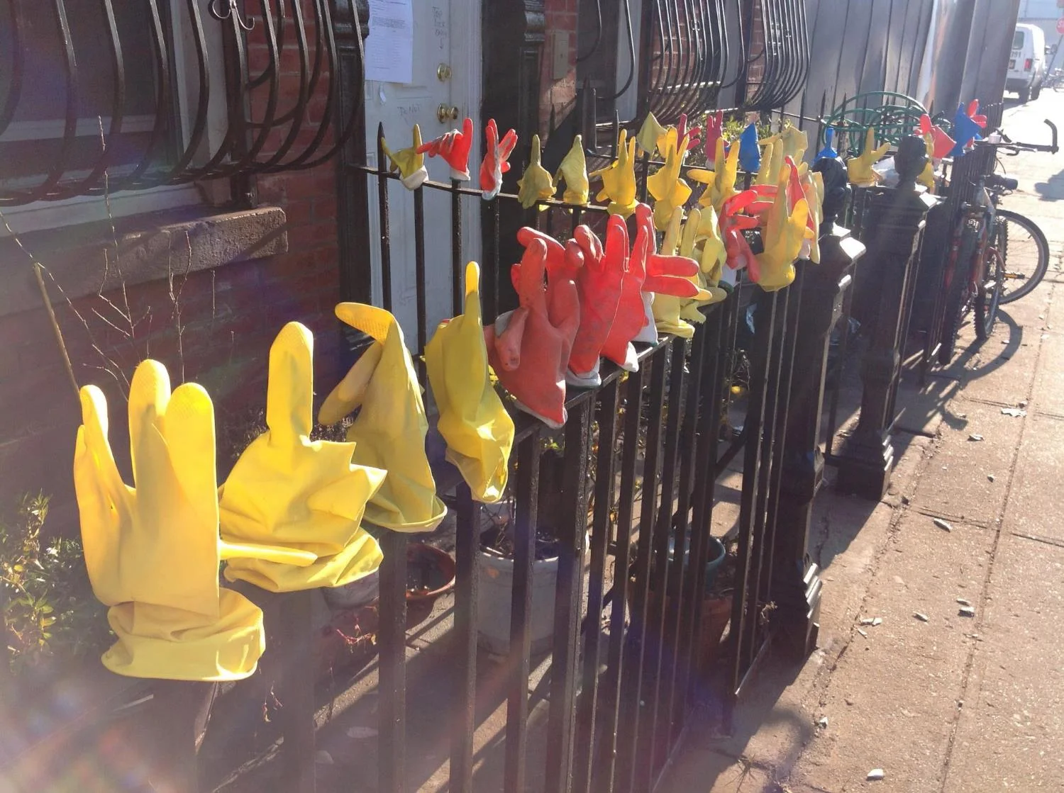Sandy clean up rubber gloves on van brunt-2.jpg