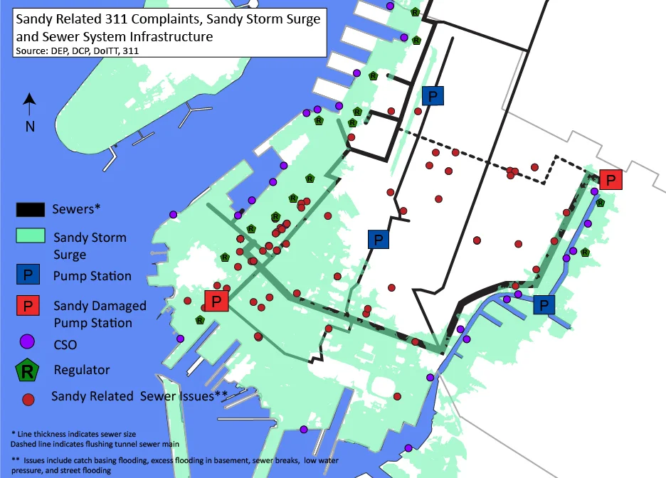 Red Hook flood assessment info our watershed, sewers, buried creeks, prior shoreline & more
