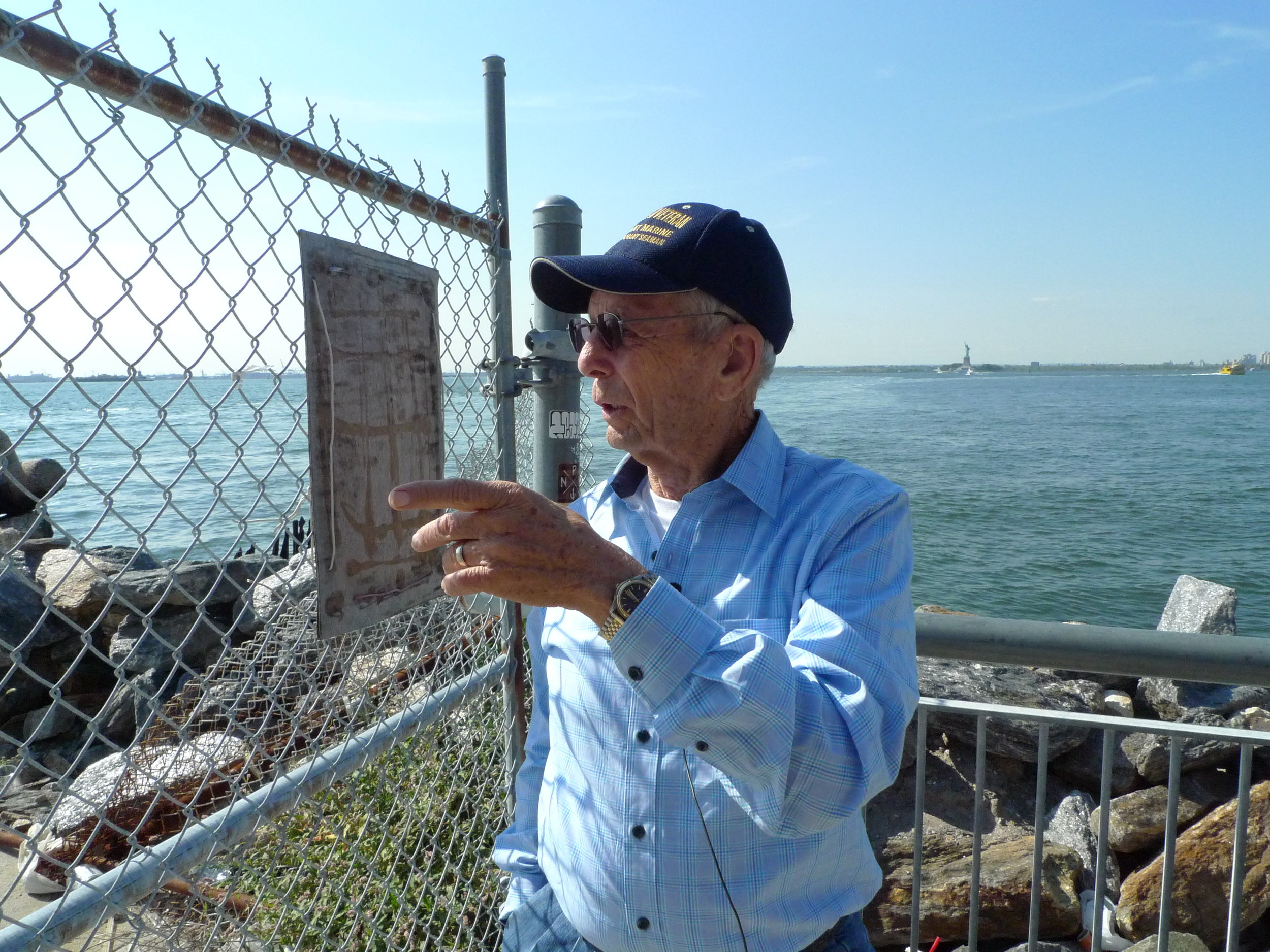 "There's the cut," Don Horton said as soon as he saw the entrance to Erie Basin.