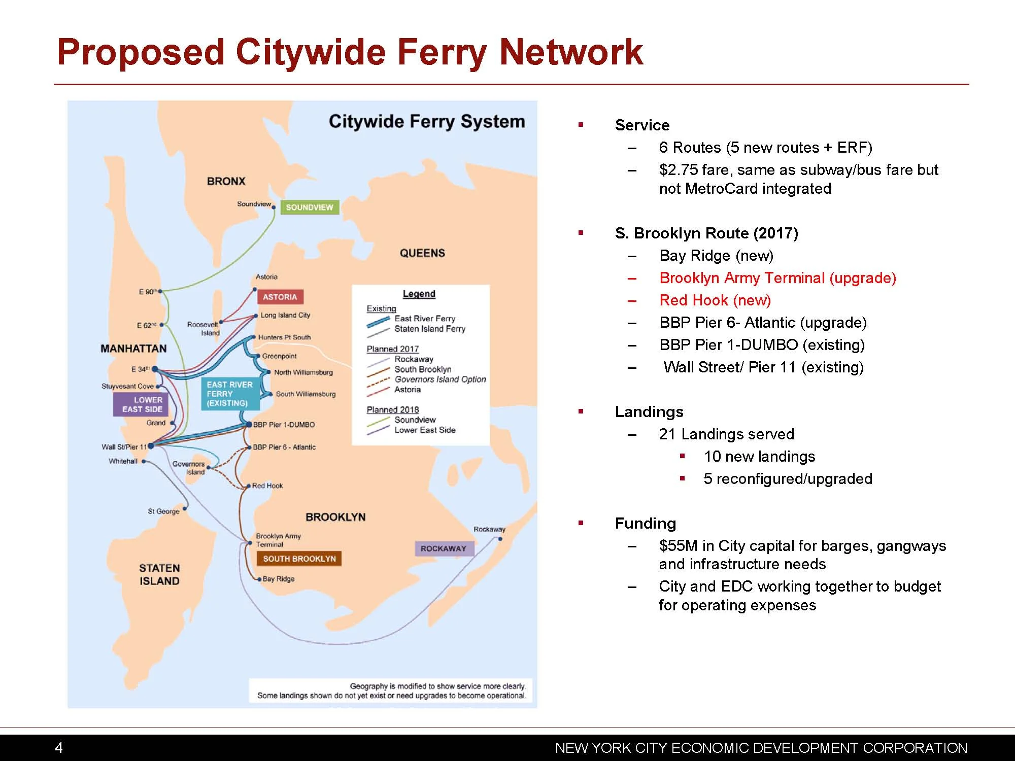 NYC EDC Map