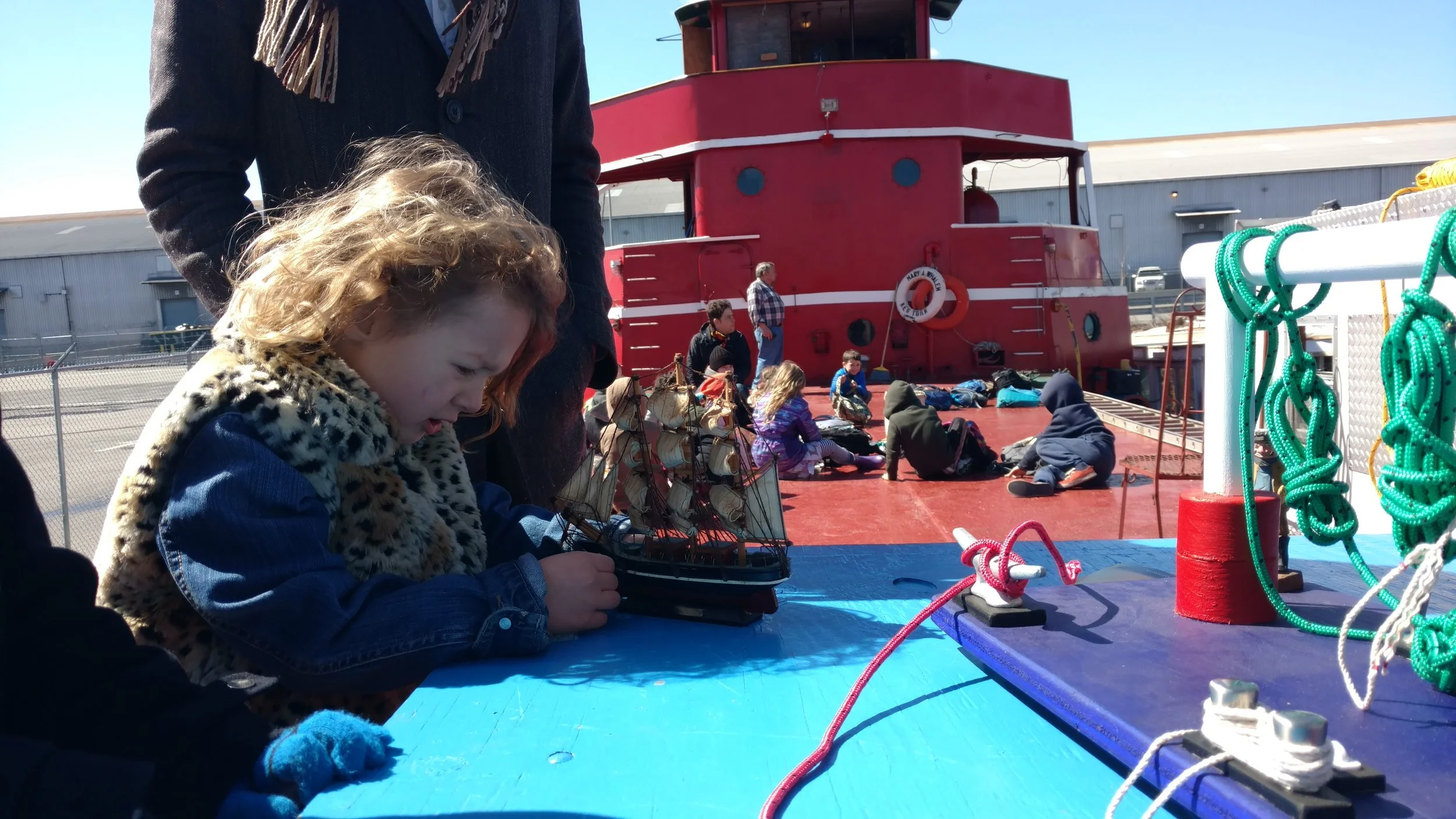 A home schooler docks her own tall ship at the knotboard!