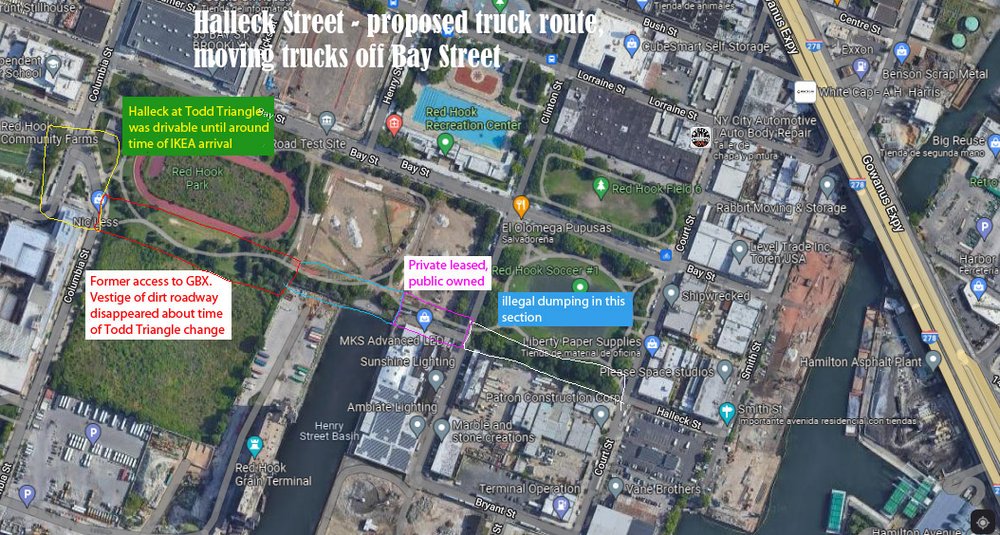 Halleck Street proposed truck route annotated.jpg