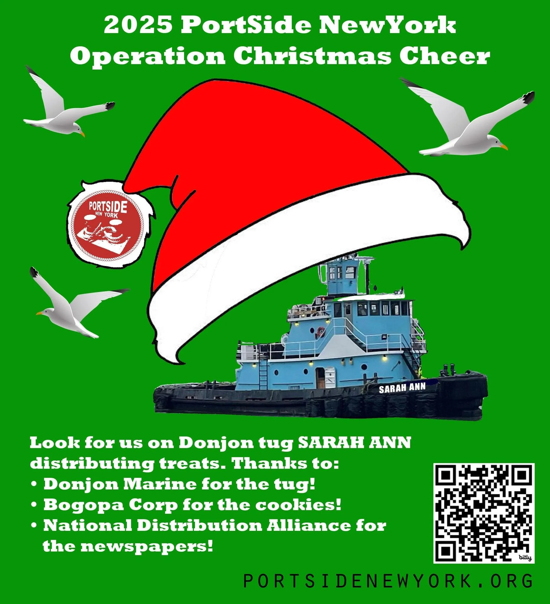 Merry Christmas! We are underway for a few hours now. Currently in KVK.