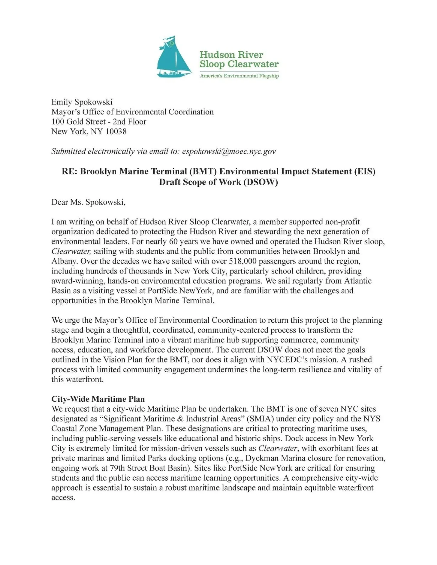 𝗜𝘁'𝘀 𝗱𝗲𝗮𝗱𝗹𝗶𝗻𝗲 𝗱𝗮𝘆! 𝗬𝗼𝘂 𝗵𝗮𝘃𝗲 𝘁𝗶𝗹 𝟭𝟭:𝟱𝗽𝗺 𝘁𝗼 𝘀𝘂𝗯𝗺𝗶𝘁 𝘆𝗼𝘂𝗿 𝘁𝗲𝘀𝘁𝗶𝗺𝗼𝗻𝘆 𝘁𝗼 𝘁𝗵𝗲 #𝗕𝗿𝗼𝗼𝗸𝗹𝘆𝗻𝗠𝗮𝗿𝗶𝗻𝗲𝗧𝗲𝗿𝗺𝗶𝗻𝗮𝗹 (𝗕𝗠𝗧) 𝗲𝗻𝘃𝗶𝗿𝗼𝗻𝗺𝗲𝗻𝘁𝗮𝗹 𝗿𝗲𝘃𝗶𝗲𝘄 𝗽𝗿𝗼𝗰𝗲𝘀𝘀 called CEQR by