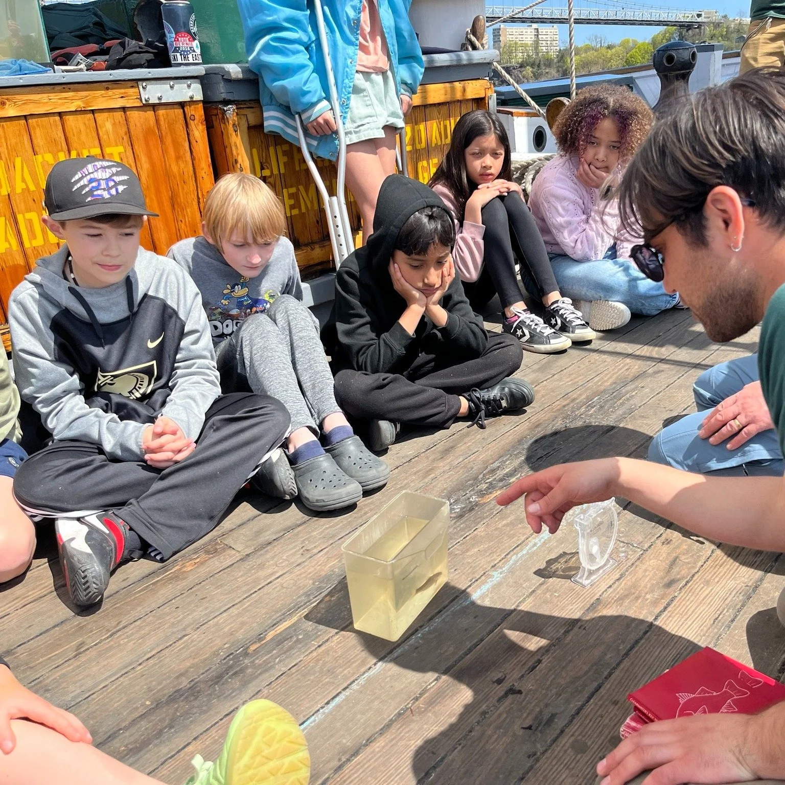 Sail related education opportunities for schools! 

SailGP, an international sailing race with hi-tech foiling boats will be speeding between Governors Island and the Statue of Liberty May 30-31. Around this, they are offering educational programming