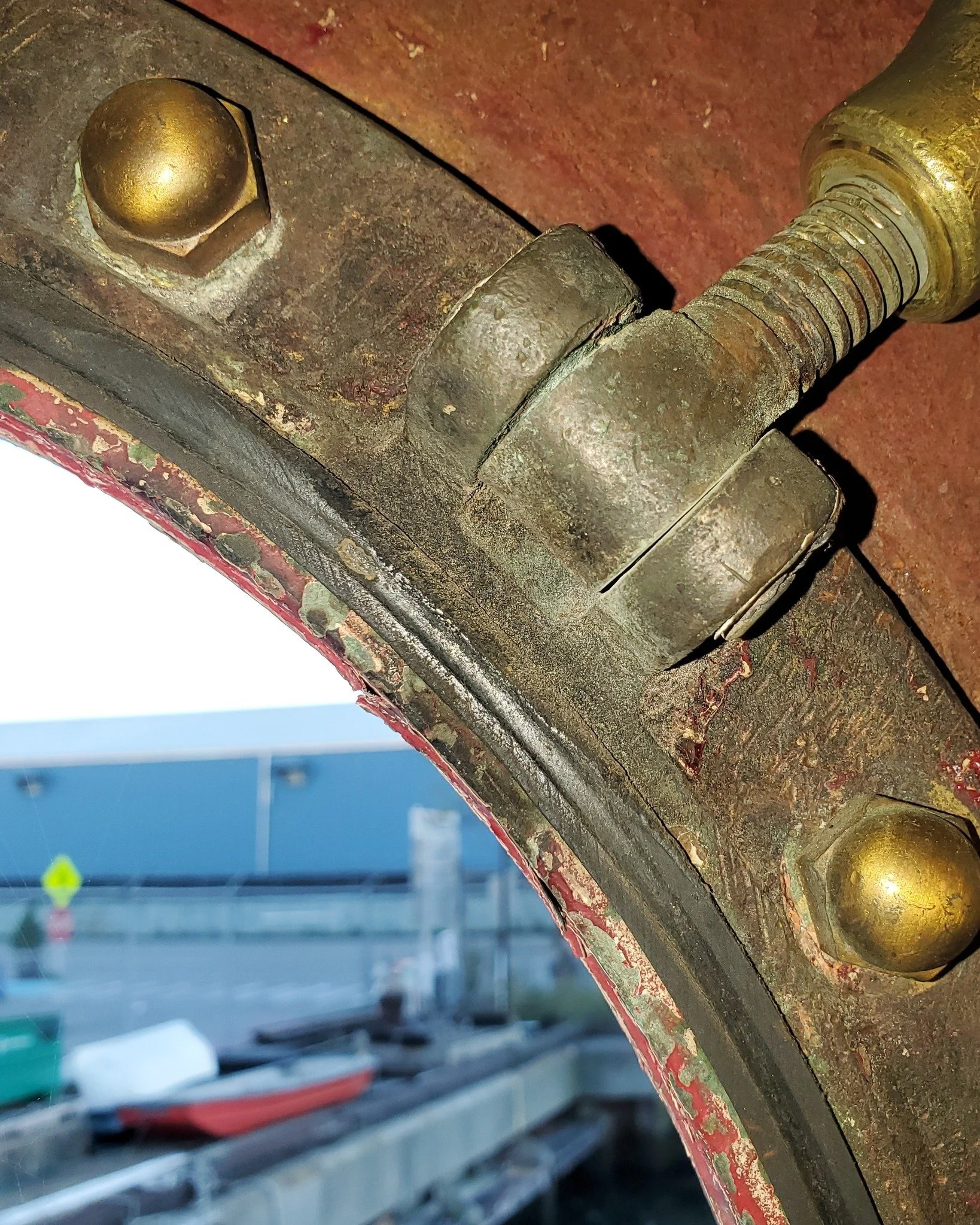 Old salts and historic ship restoration people, what durometer rubber should we use to regasket 15&rdquo; diameter portholes on the Mary Whalen?  We want to regasket 15 portholes. 

🧐 Once upon a time, we bought rubber that was too hard. 
❓Recommend