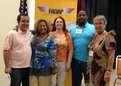 (L-R) Jose Redondo, Ana faith, elizabeth bonner, julian robinson, maria ito