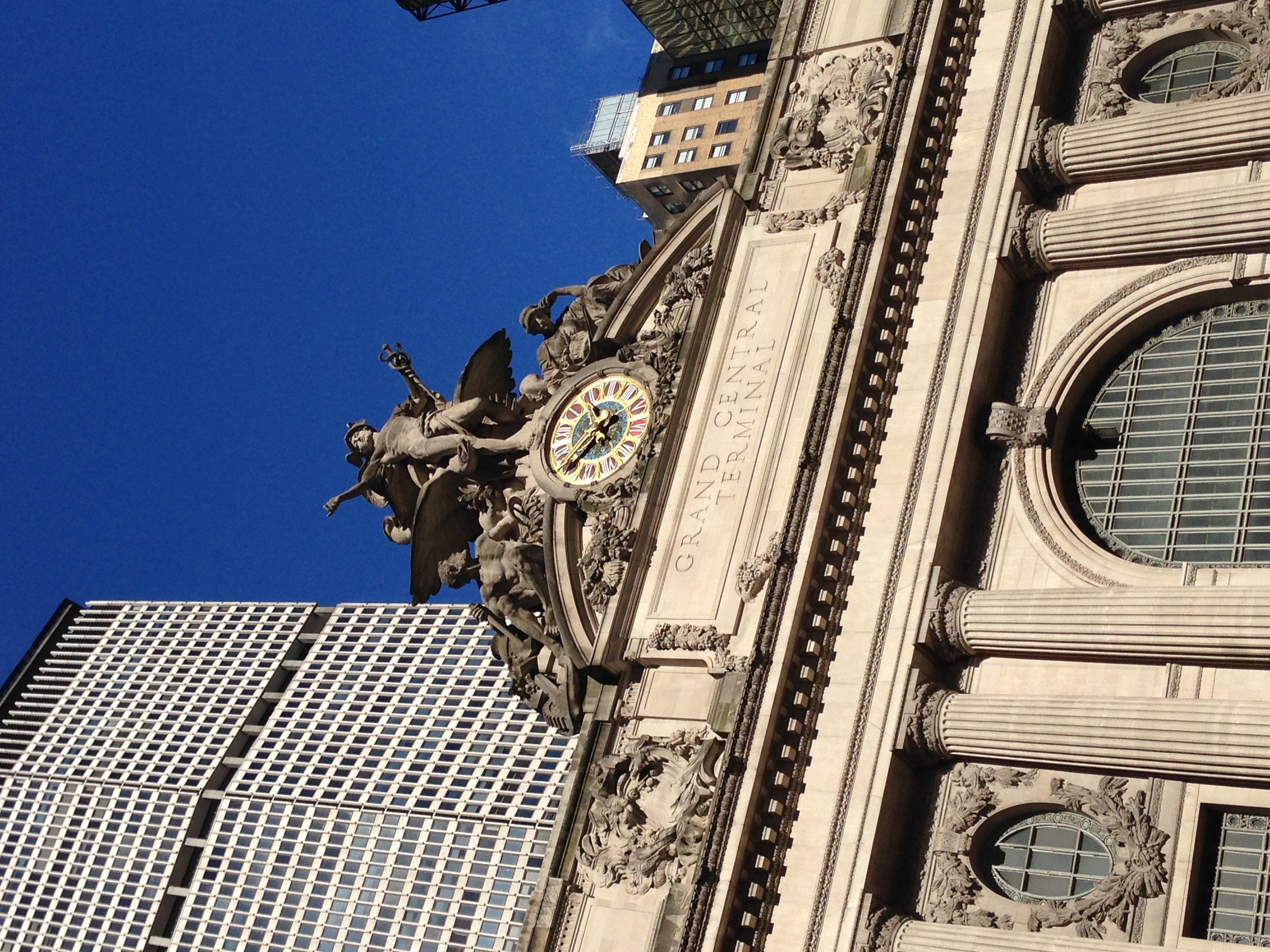 The Conference was right next to Grand Central Station.