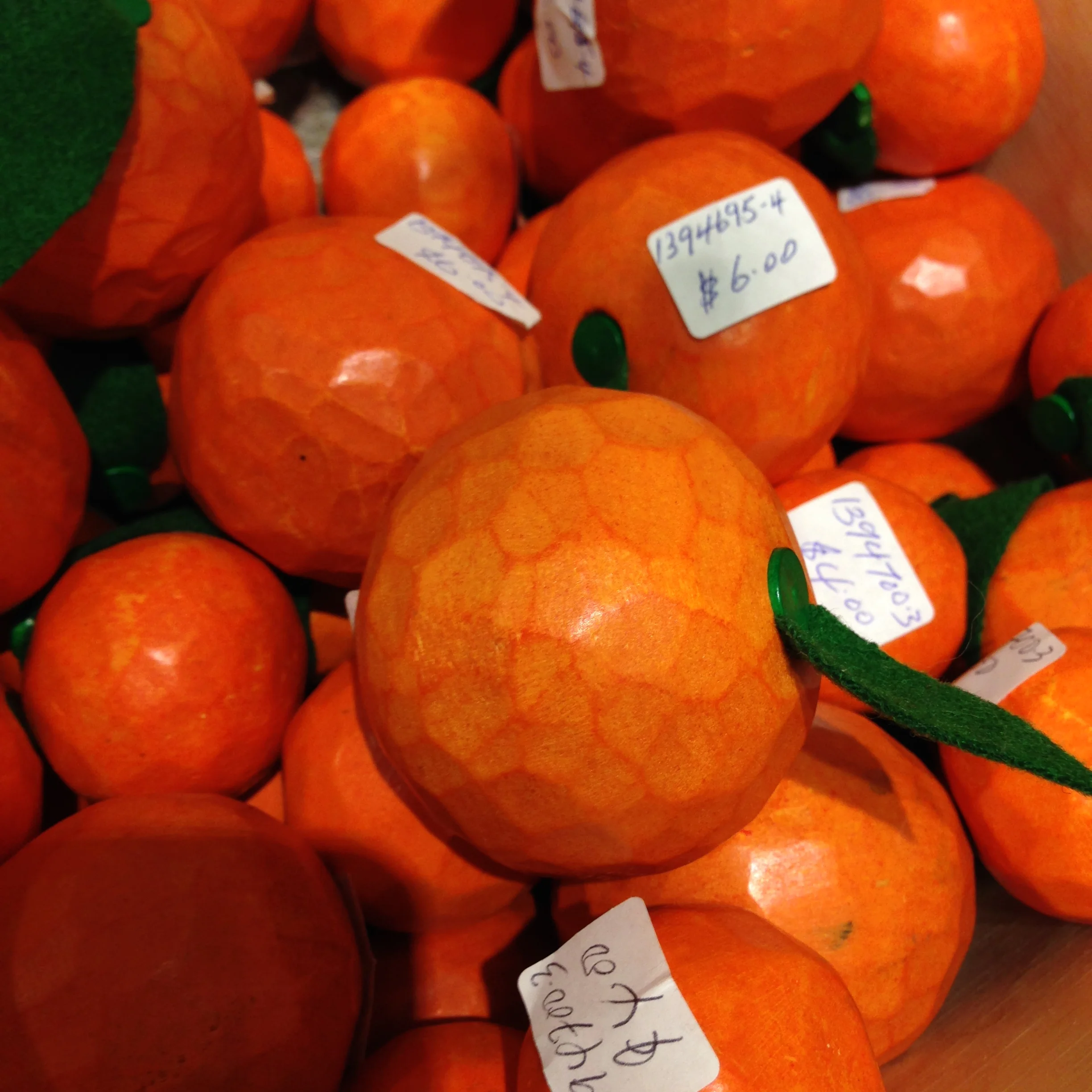 The most expensive orange you'll never eat!