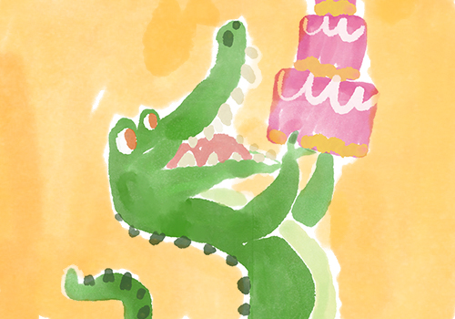 An Alligator is Born: My Process