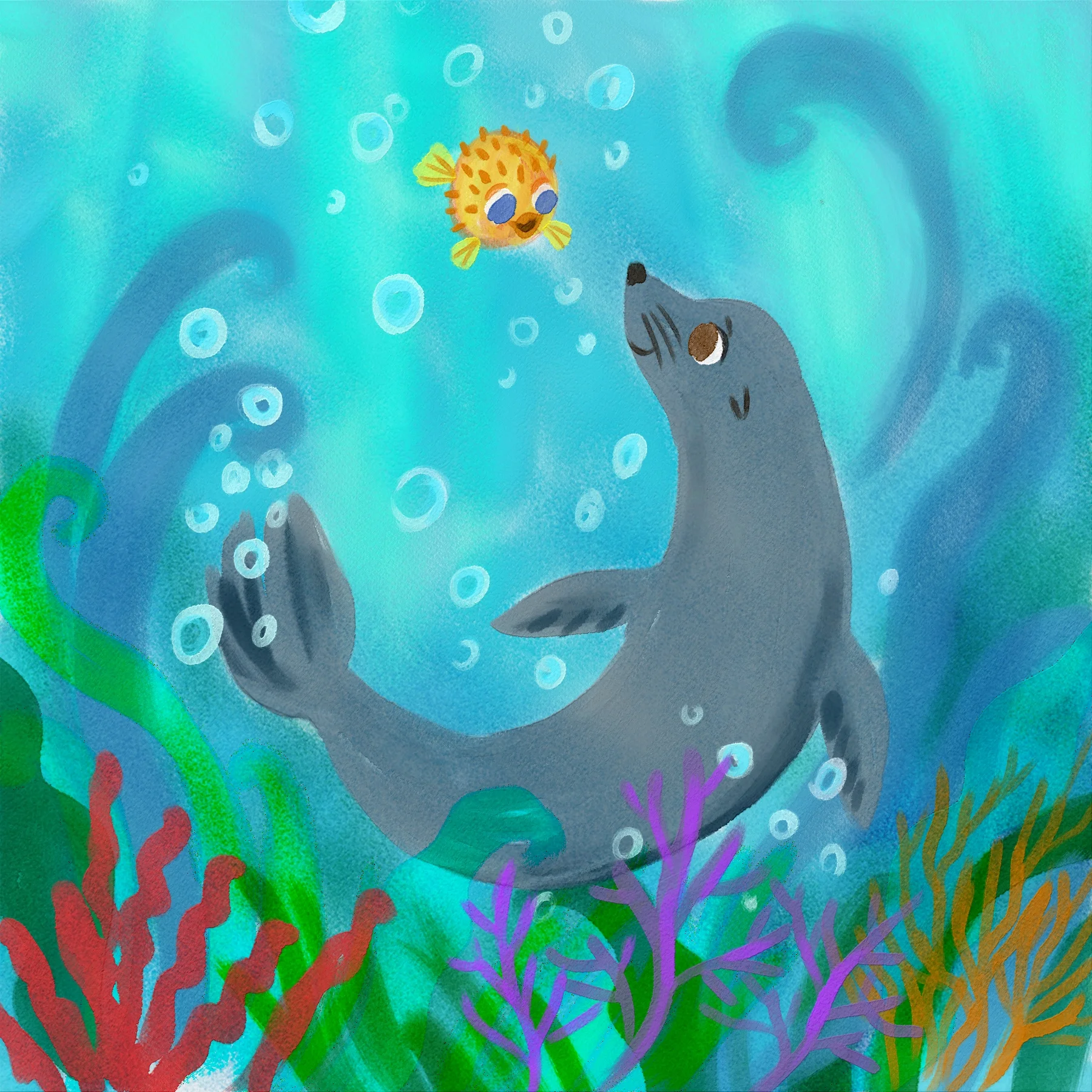 I titled this "Want to Play?"