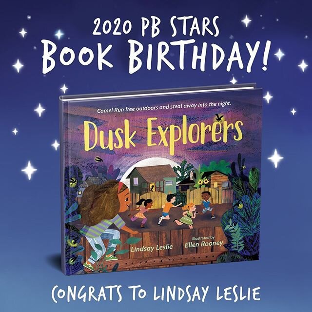 Congrats to @lindsaylesliewrites !!! Dusk Explorers launches today! I can&rsquo;t wait to read this to my little explorer! &quot;In this lyrical ode to summertime, the search is on for tree climbers, firefly catchers, and hide-and-seekers to steal aw