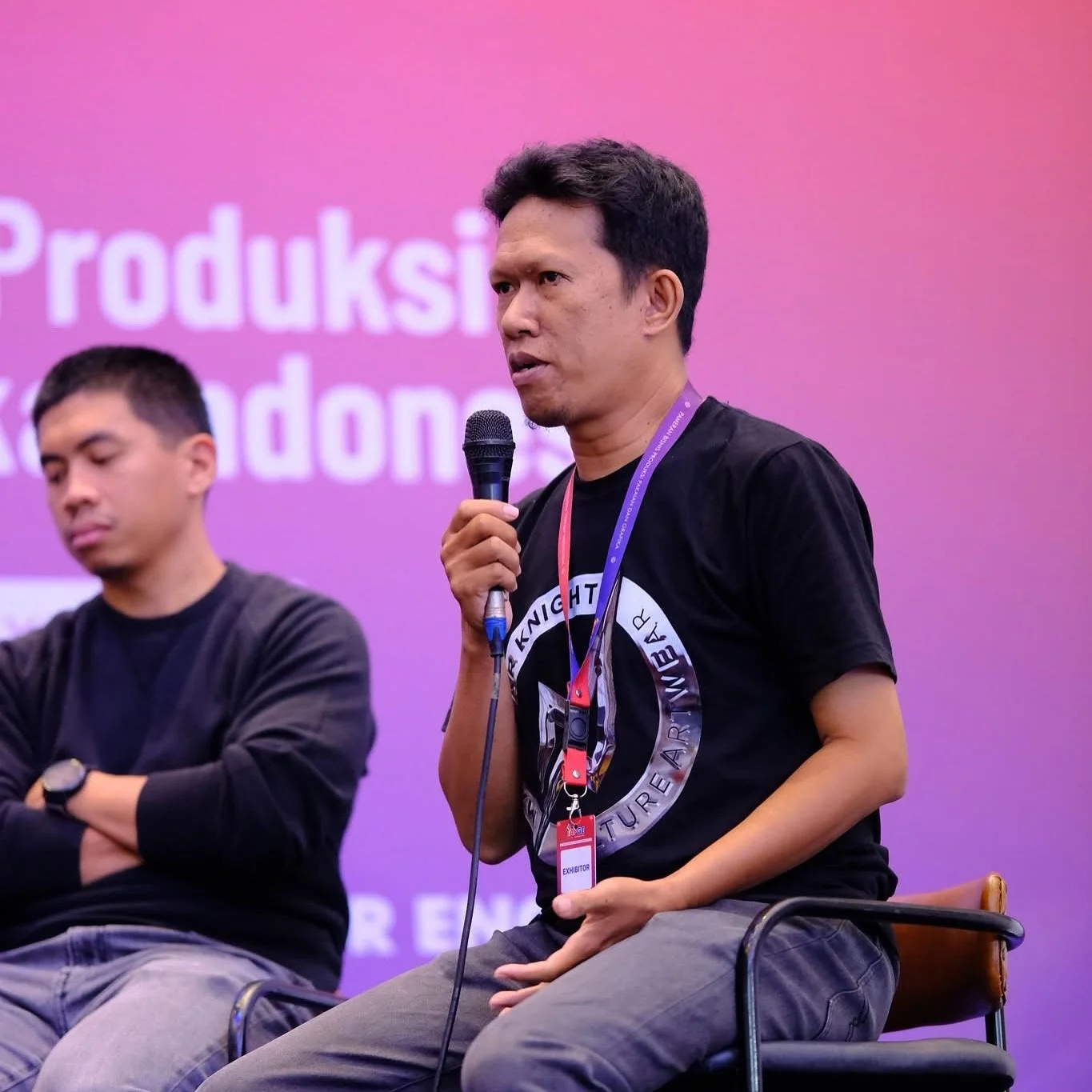 Our team is constantly inspiring, empowering and educating others in the craft we are so passionate about. @firmanhatibu, our illustration artist and head of our Indonesia satellite, recently spoke on a panel at the Indonesia Apparel Production &amp;