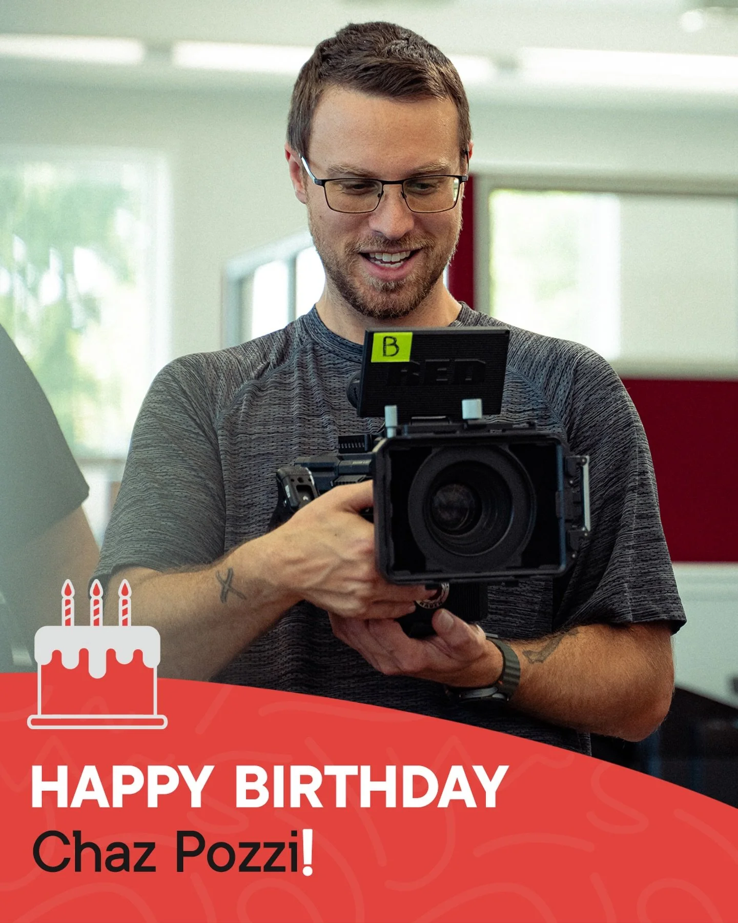 Please help us in wishing @chazpozzi - one of our production/camera operators - a very warm and happy birthday today! 

#happybirthday #AdvertisingAgency #CreativeAgency #LehighValley #VideoProduction