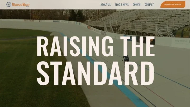 Quinny's Quest came to us for more than a website. The site is one piece of a larger brand evolution we developed with them, beginning with strategy, messaging, photography and video. Before a page was designed, we helped clarify what QQ stands for, 