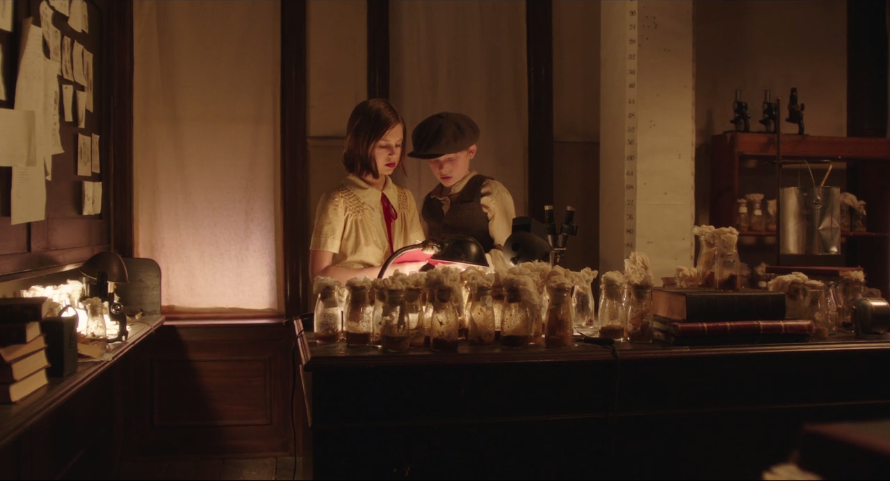 Film still - Laboratory set