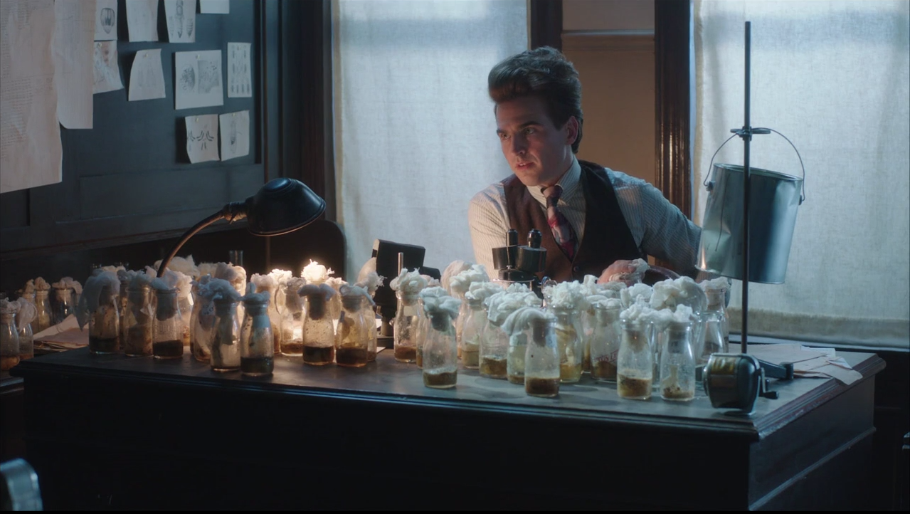 Film still - Laboratory set