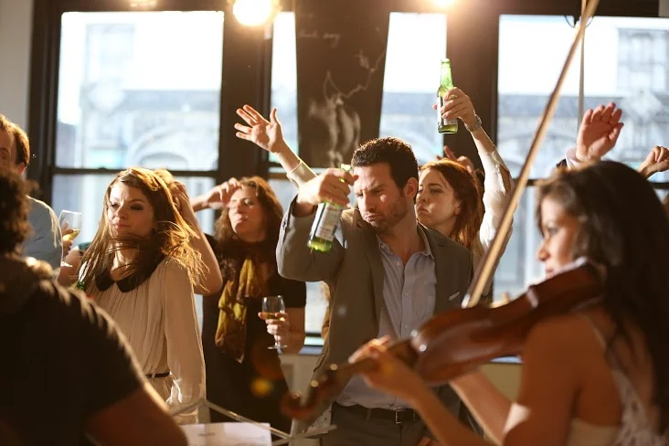  Production Still: Advertising Agency - Dream Sequence  Photograph by Heather DiPietto 