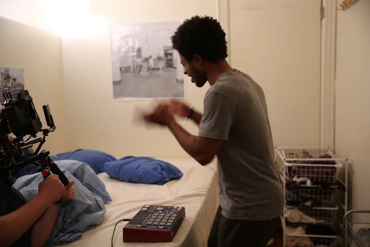     Production Still: Will's Apartment  Photograph by Heather DiPietto 