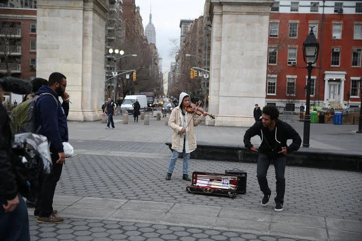 Production Still: Washington Square  Photograph by Heather DiPietto 