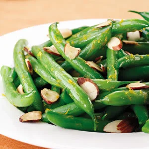 Green Beans with Almonds and Thyme