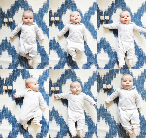cohen jennings holmes | 3 months old | loves to put EVERYTHING in his mouth and is discovering something new every day | loves smiling and talking | sleeping through the night