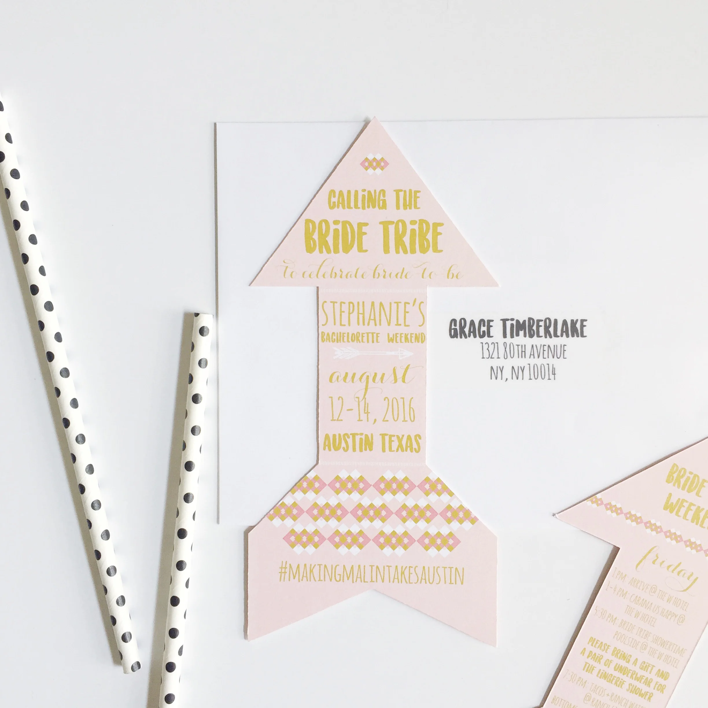 a bride tribe bachelorette weekend