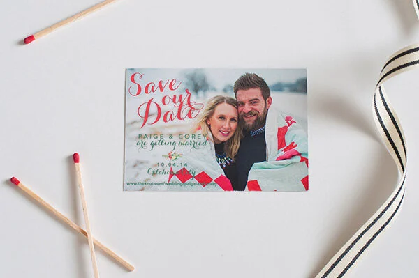 a magnet save the date