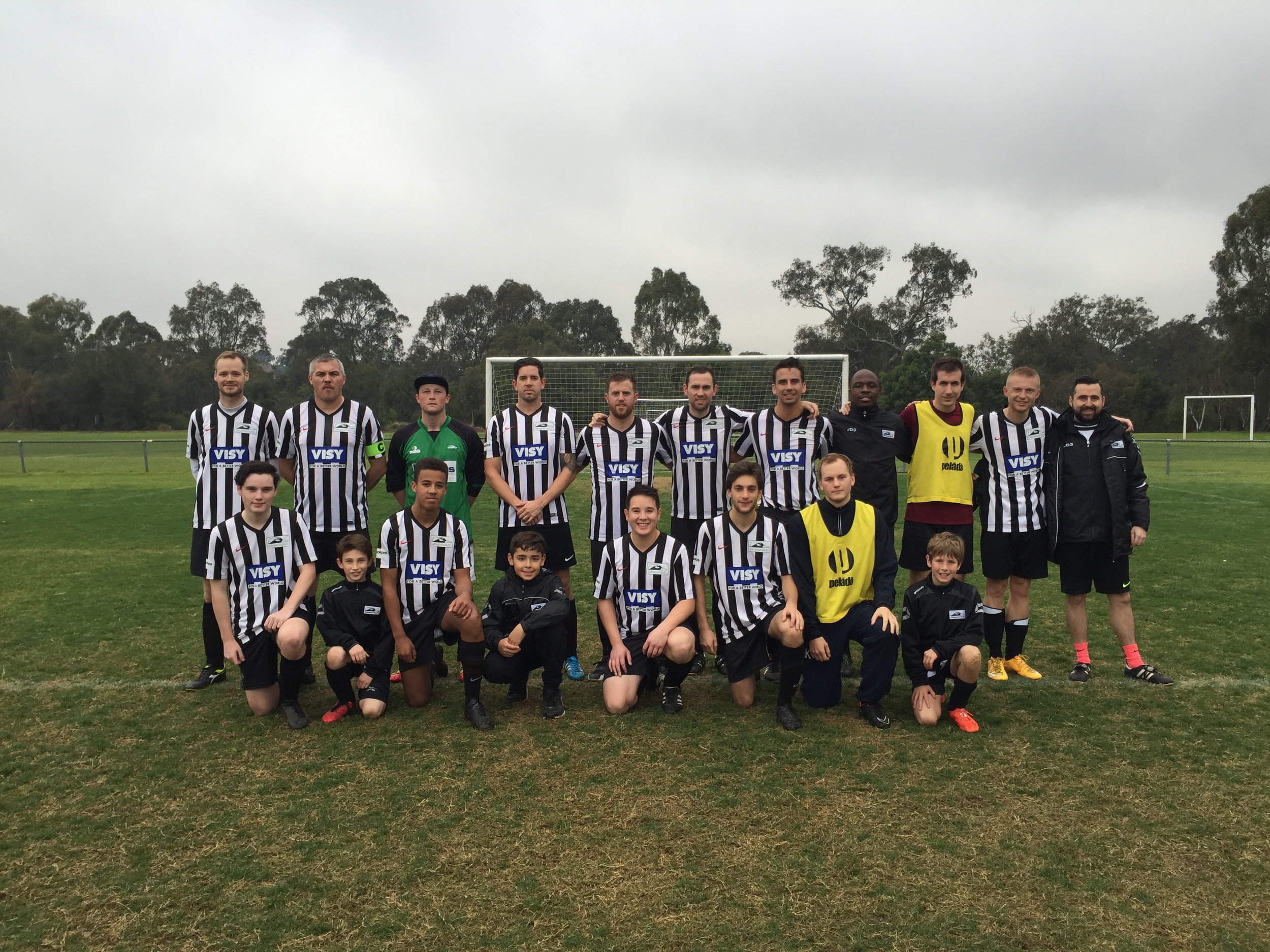 Nice to see our Youth Teams out in support of the Senior/Reserve sides