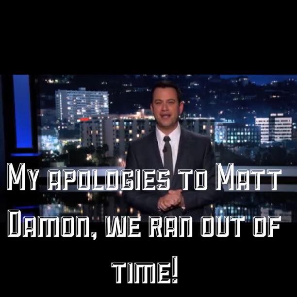 Sorry Tom!