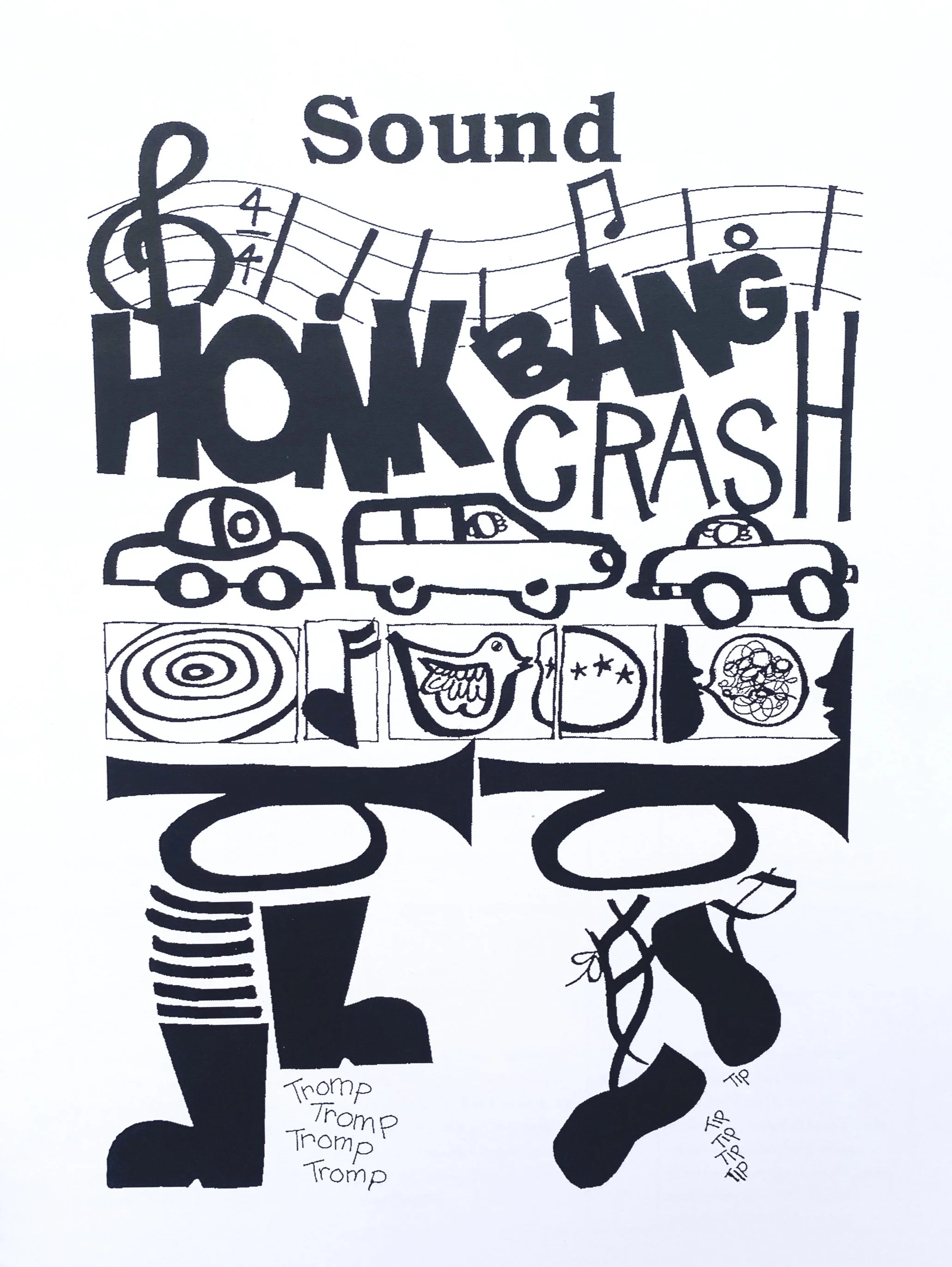 Sound page by Susan Marcus