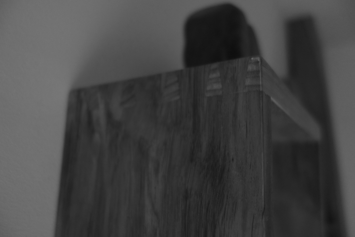  dovetails in canary wood 