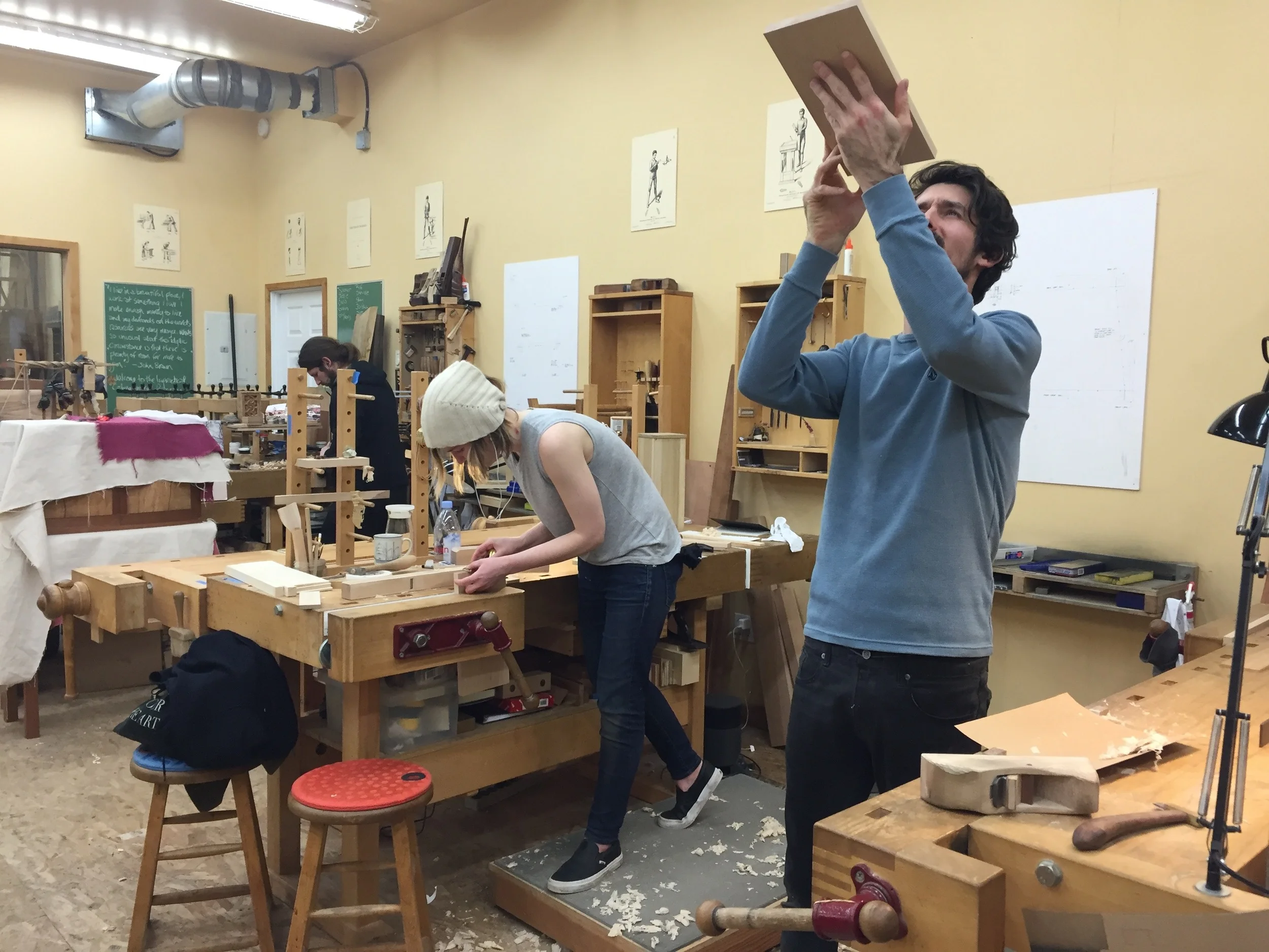  Jesse and Danielle on their Perfect Boards 