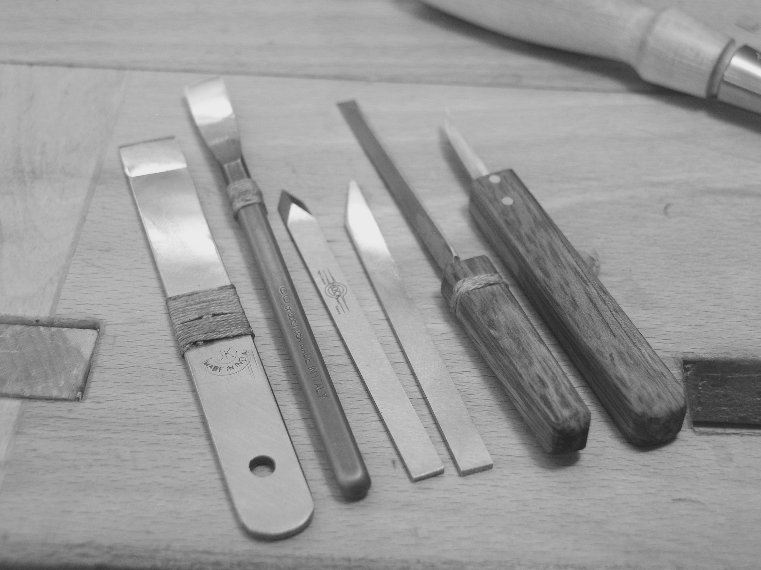  a few of Mario's shop made or modified tools 