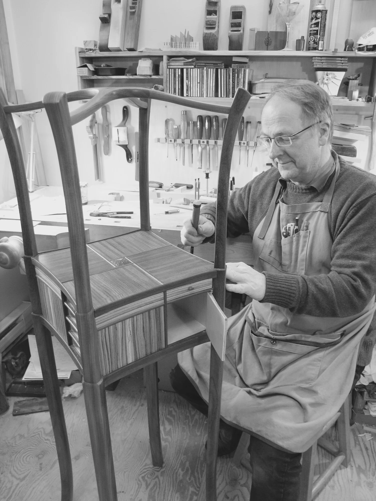 James Krenov (1992) Photo by Kevin Shea
