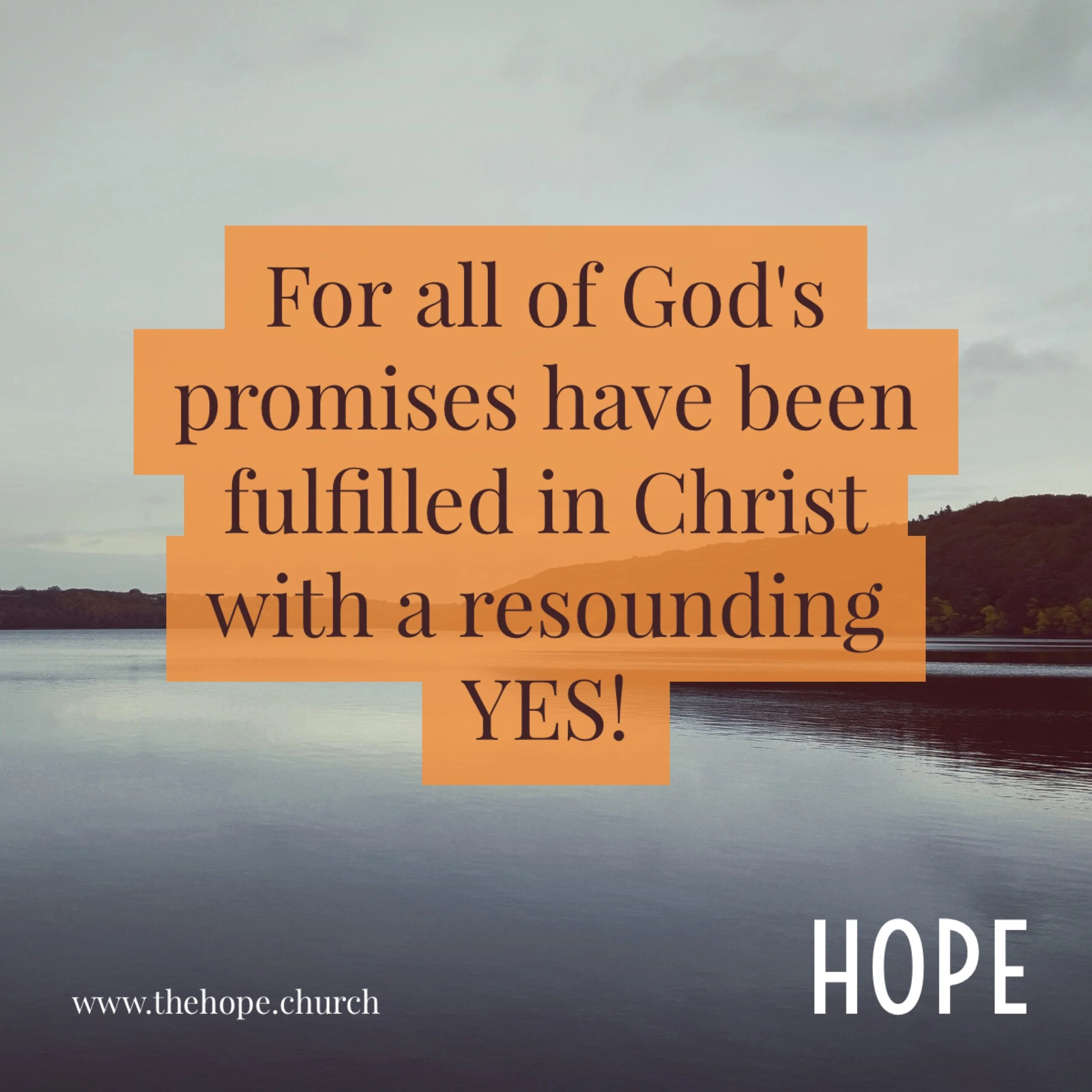 The blessings are yours!