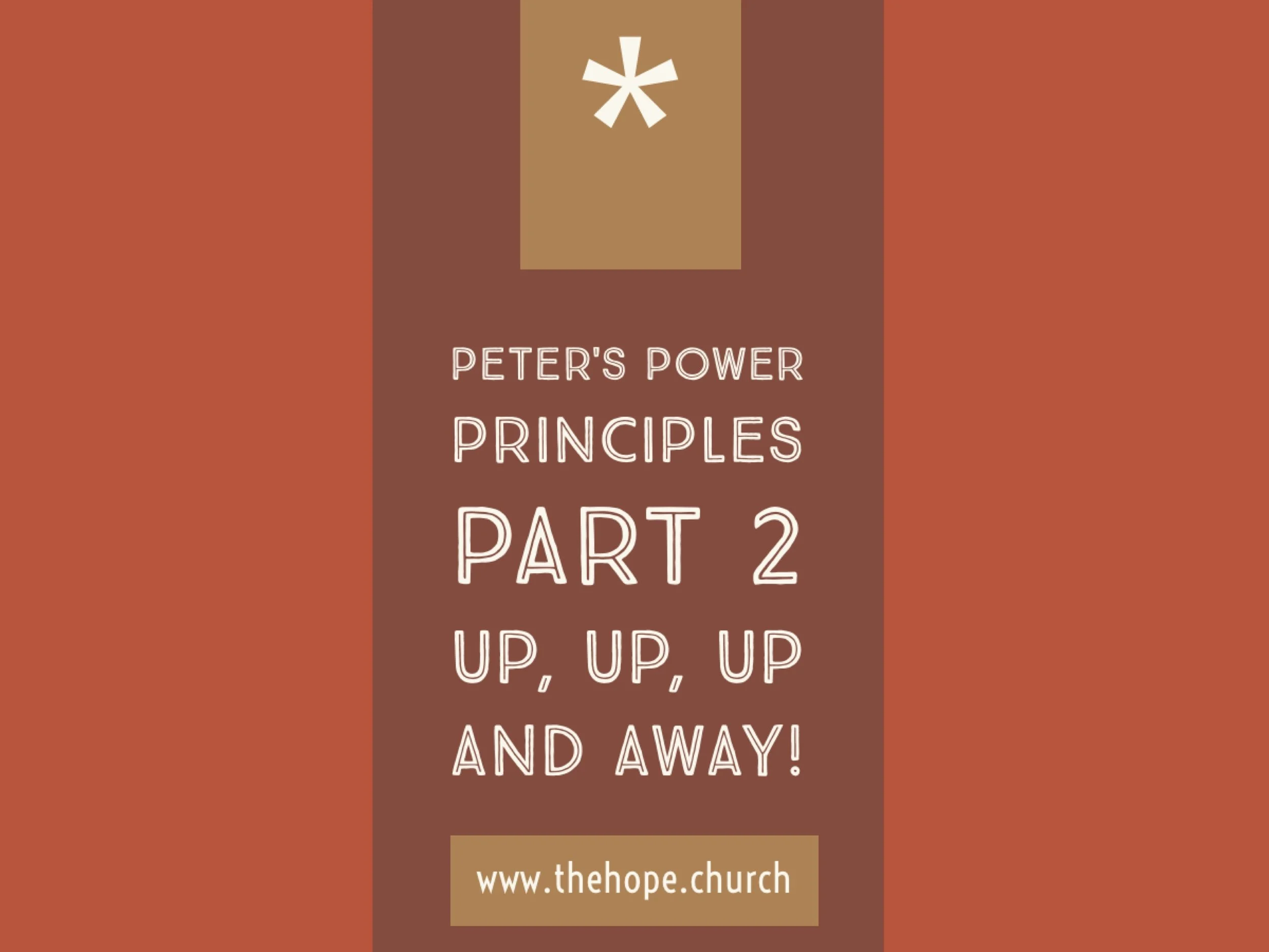 Peters Power Principles Part 2