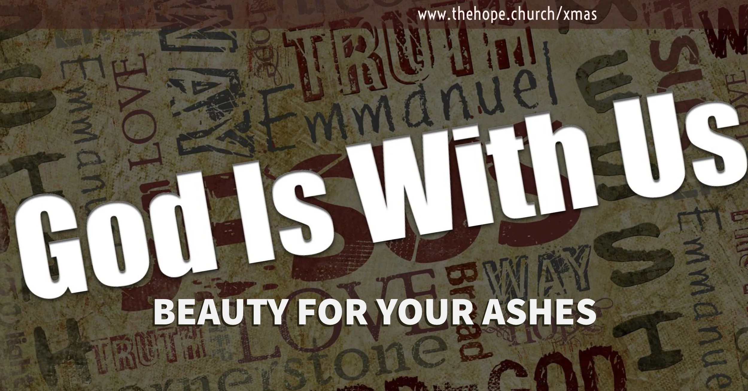 God is with us - part 2 - Beauty for your ashes