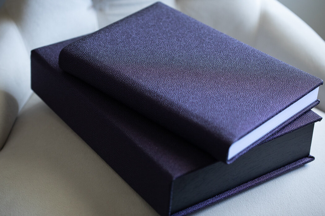 Purple Vulcano Cover 8x12" with Box