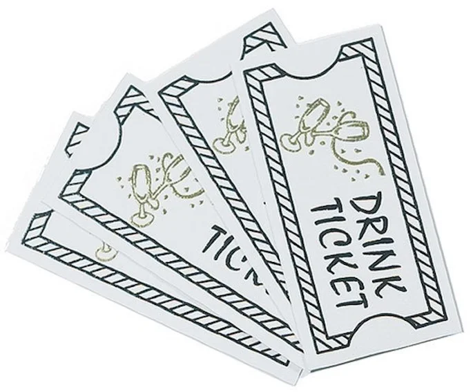 Drink Ticket Package (4 drink tickets) — Heathrow Women's Club Charities drink-ticket-package-4-drink-tickets-heathrow-women-s-club-charities