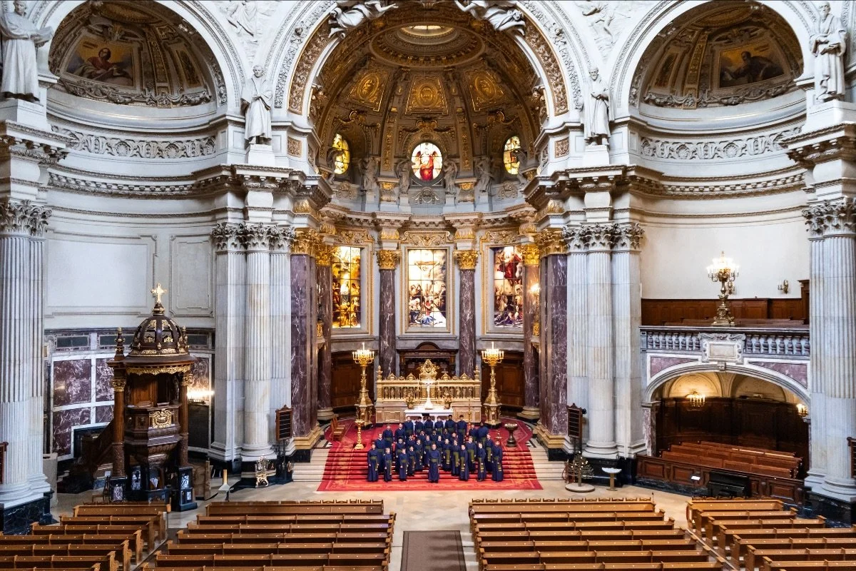 Singing at Berlin Cathedral