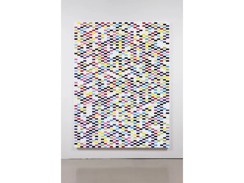 Structured Query Language 4 84" x 62" Acrylic on Canvas 2011