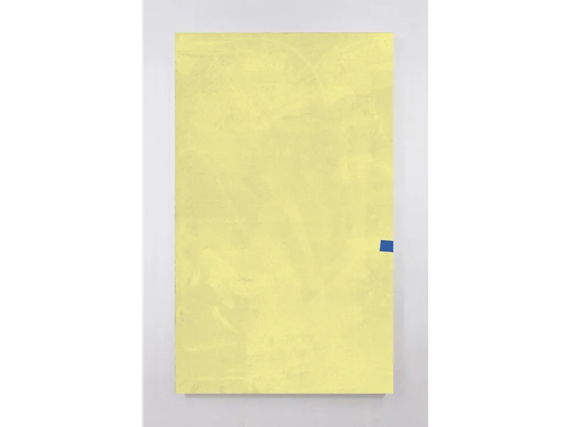Dust 30" x 18" Acrylic, Urethane, and Tape on Aluminum 2014
