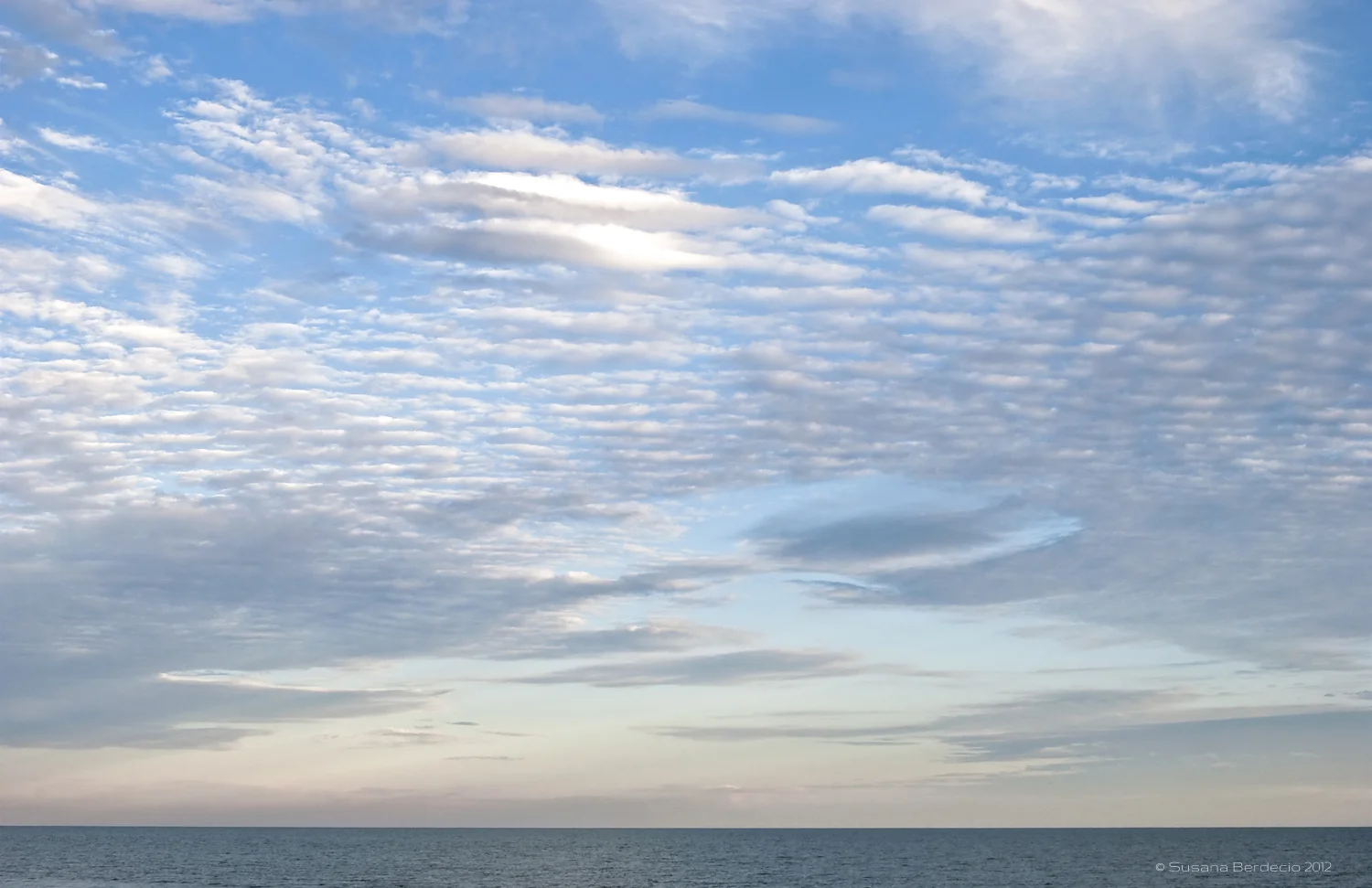 scattered clouds