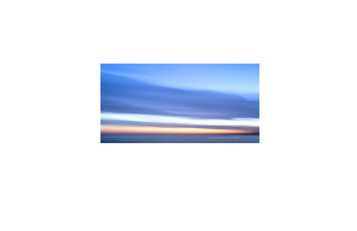 cobalt sunset