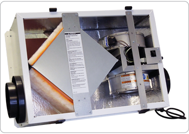 RenewAire BR70, Typical Airflow Range: 40-70 cfm, Optimally sized for the small residential home, apartment or condominium ( up to 1500 sq. ft.). Simple & Efficient - Mounts directly to furnace (AC) return air ductwork, or to an exterior wall (with TW Kit) with just two duct connections, Effective ventilation is ensured with integral automatic proportional runtime control, 115V / 60 Hz / Single Phase corded plug