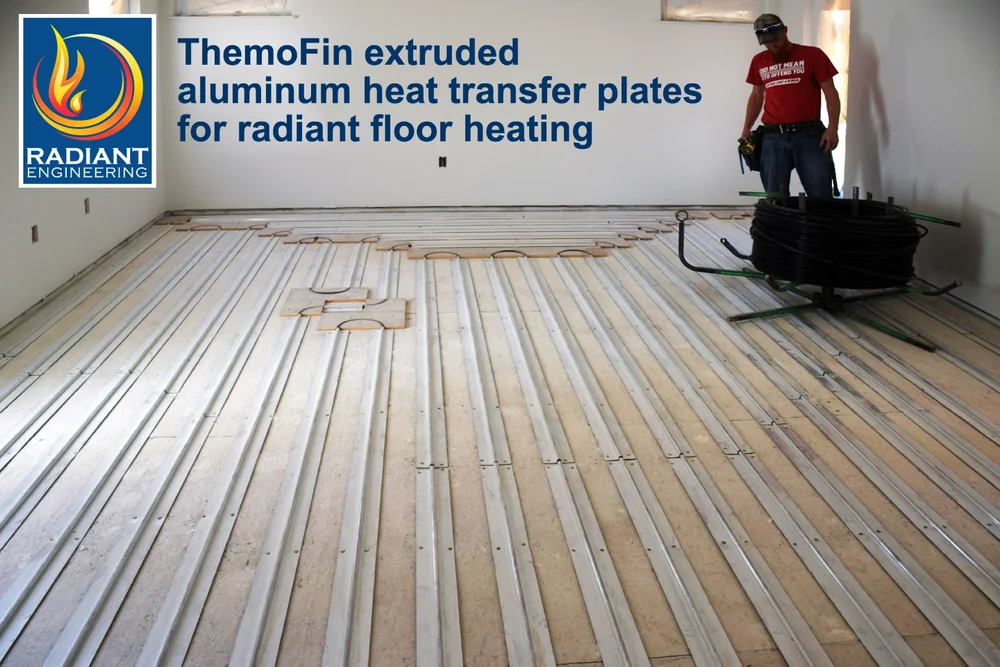 ThermoFin Radiant Heat Transfer Plates — Radiant Design u0026 Supply, Inc.